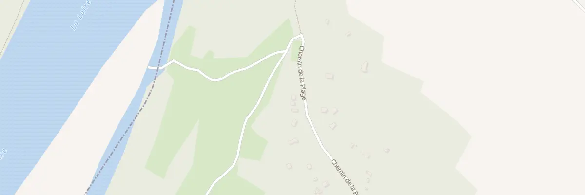 Plan du 81 Che de la Plage à Germigny-des-Prés