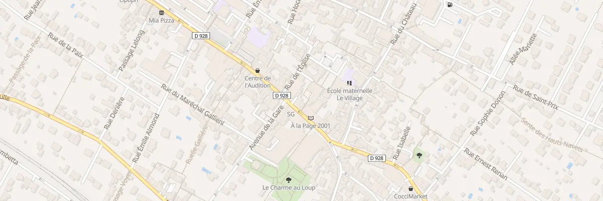 Plan du 26 Rue du Général Leclerc à Saint-Leu-la-Forêt