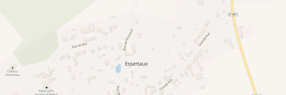 Plan du 20 Rue de Gouvieux à Essertaux