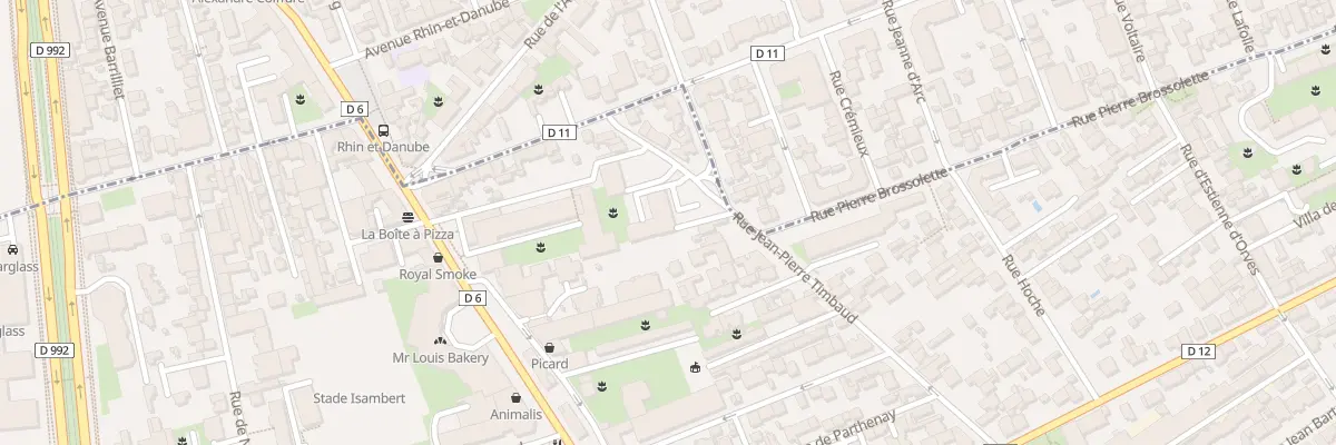 Plan du 165 Rue Jp Timbaud à Courbevoie