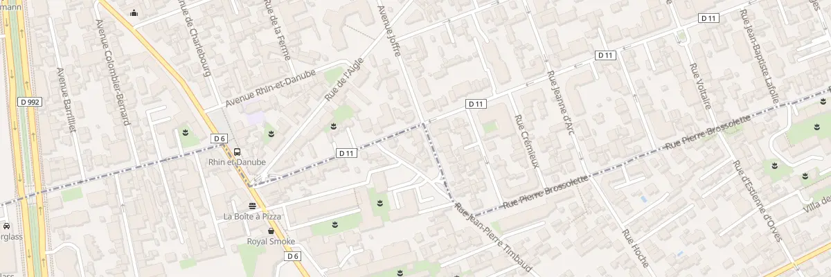 Plan du 180 Rue Jp Timbaud à Courbevoie