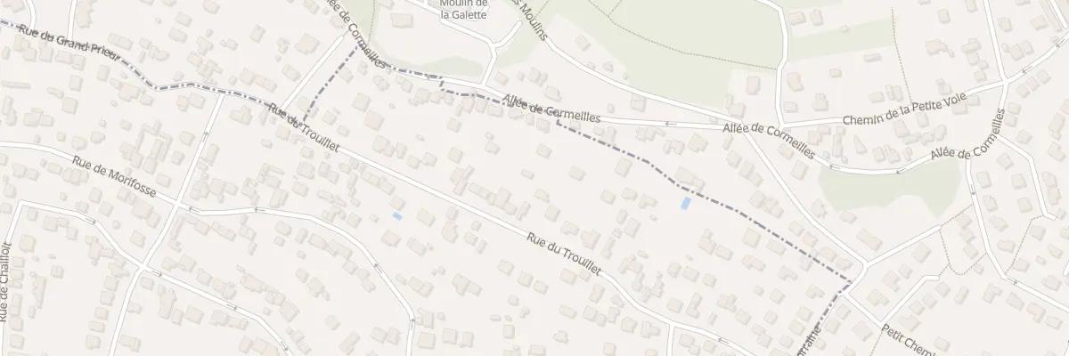Plan du 38B Rue du Trouillet à Argenteuil