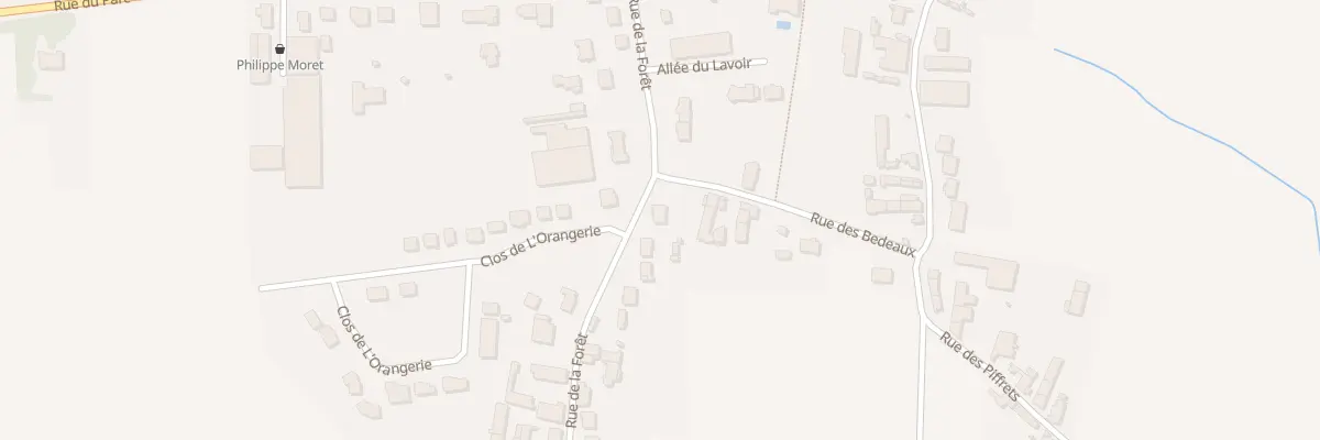 Plan du 1 Rue de la Forêt à Avrainville