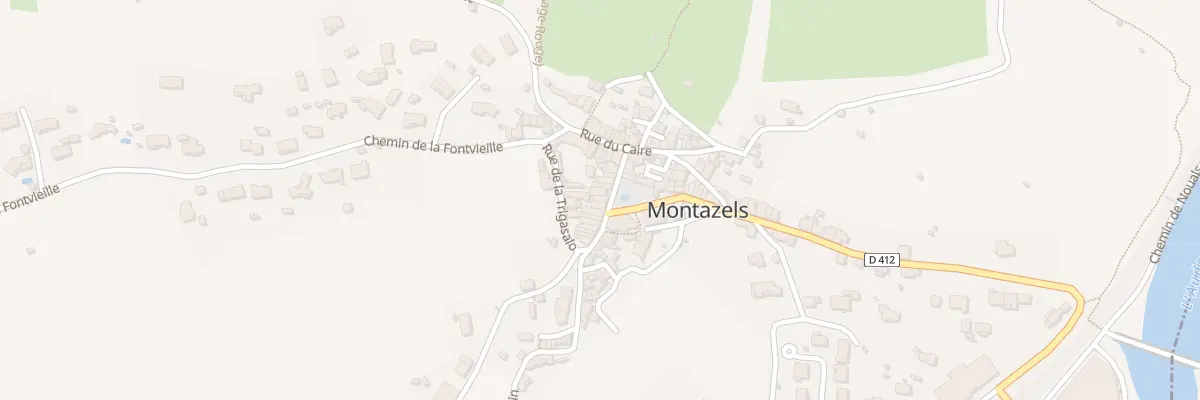 Plan du 97 Le Village à Montazels