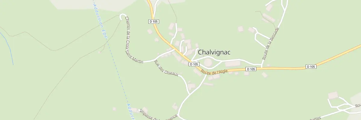 Plan du 6099 Le Bourg à Chalvignac