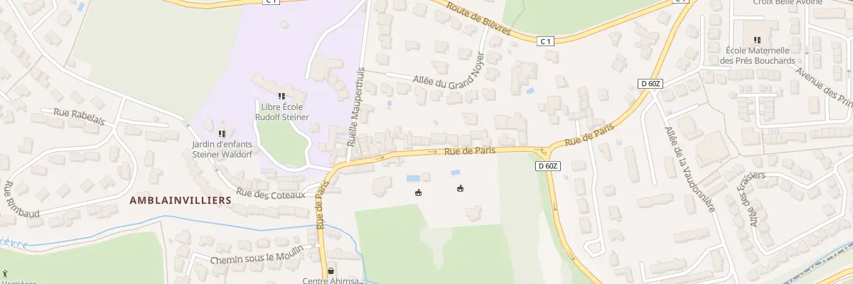 Plan du 38 Rue de Paris à Verrières-le-Buisson