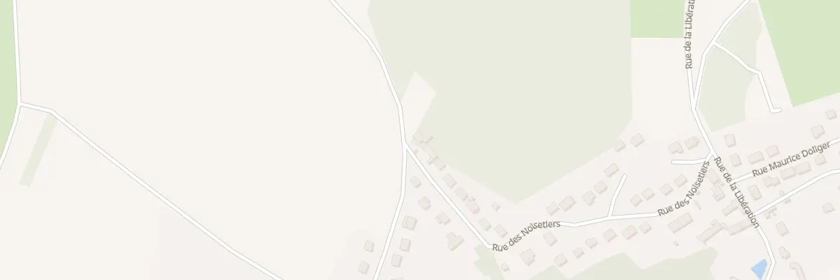 Plan du 42 Rue des Noisetiers à Dieudonné
