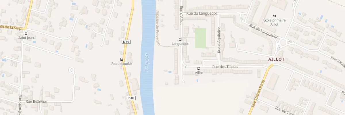 Plan du 19 Rue d’Aillot à Castres