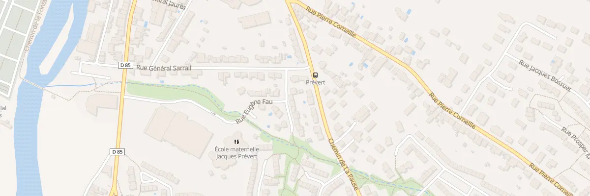 Plan du 5 Rue Branly à Castres