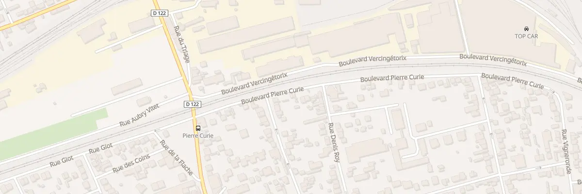 Plan du 49B Bd Pierre Curie à Argenteuil