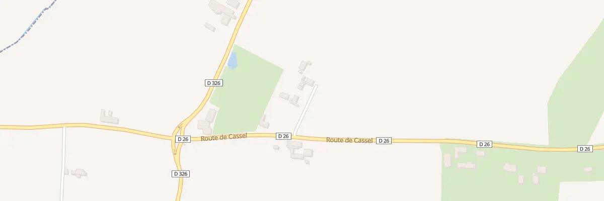 Plan du 45 Rue des Alouettes à Wulverdinghe