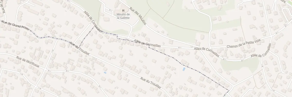 Plan du 35 All de Cormeilles à Argenteuil