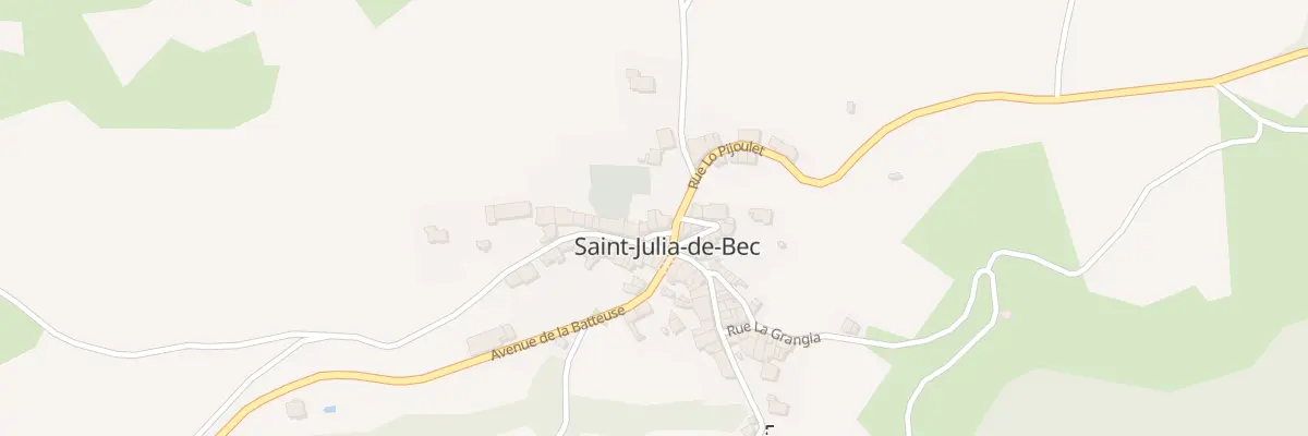 Plan du 18 Le Village à Saint-Julia-de-Bec
