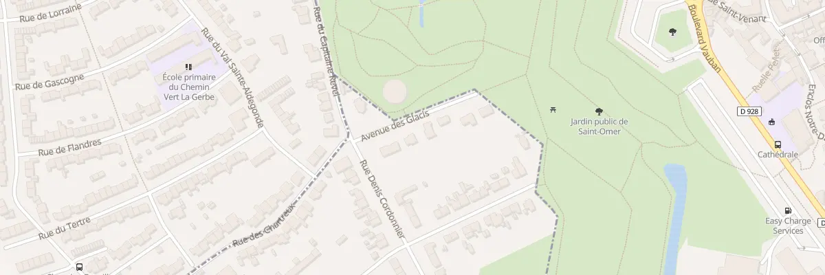 Plan du 4 Av des Glacis à Longuenesse