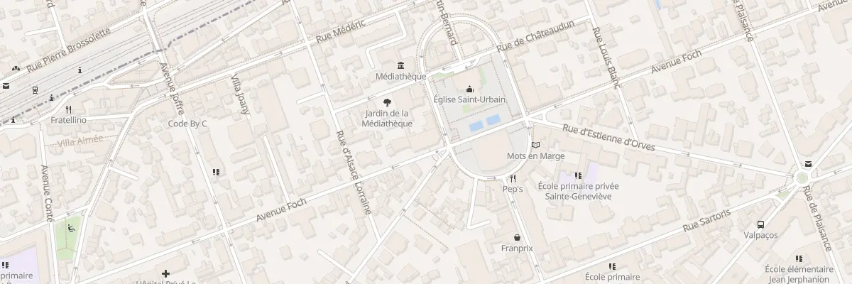 Plan du 62 Av Foch à La Garenne-Colombes
