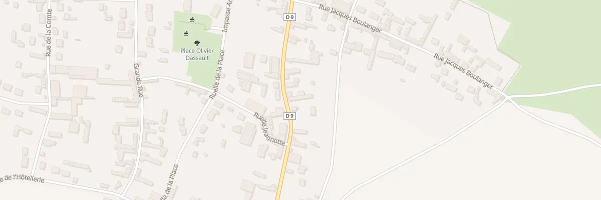 Plan du 15 Rue de la Poste à Haudivillers