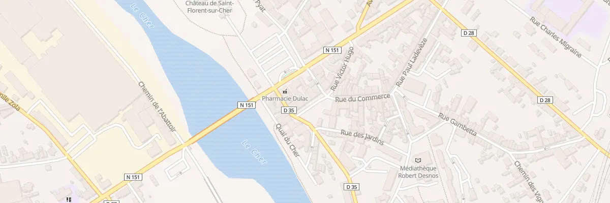 Plan du 7 Sq Henri Barbusse à Saint-Florent-sur-Cher