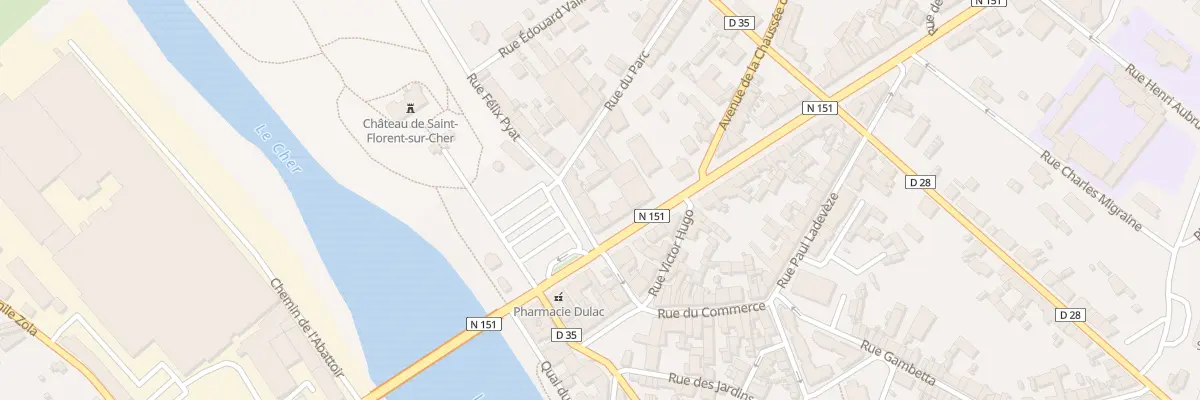 Plan du 7 Pl de la République à Saint-Florent-sur-Cher