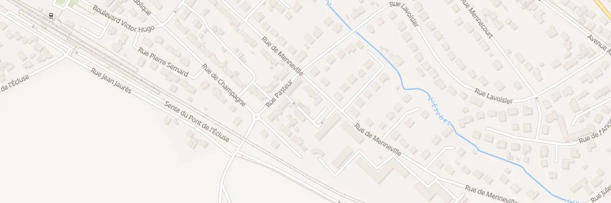 Plan du 246 Rue de Menneville à Chambly