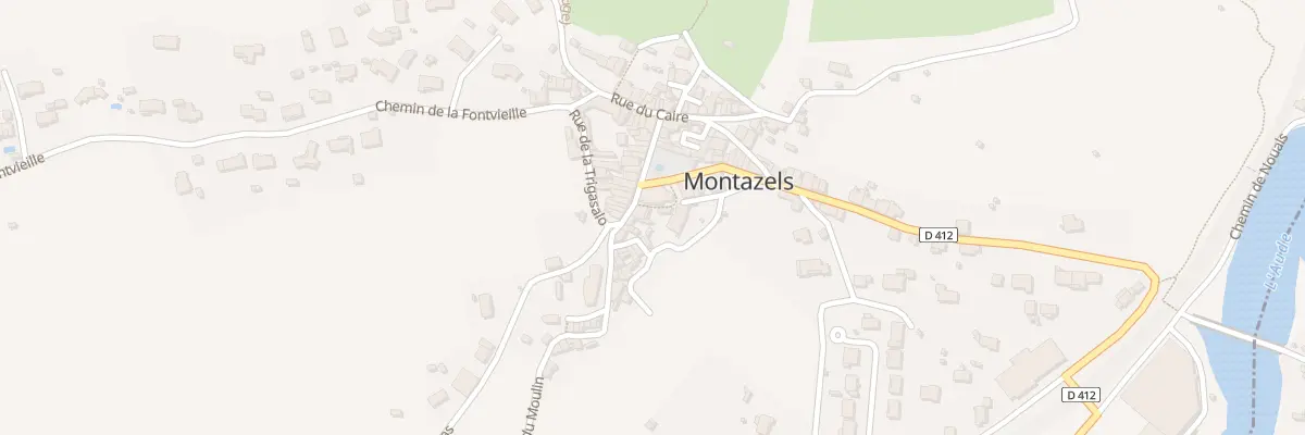 Plan du 63 Le Village à Montazels