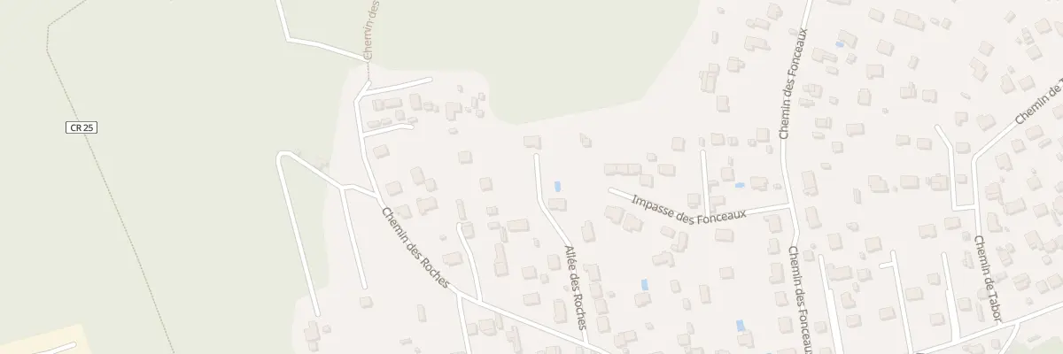 Plan du 5 All des Roches à Linas