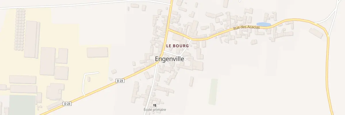 Plan du 4 Rue des Acacias à Engenville