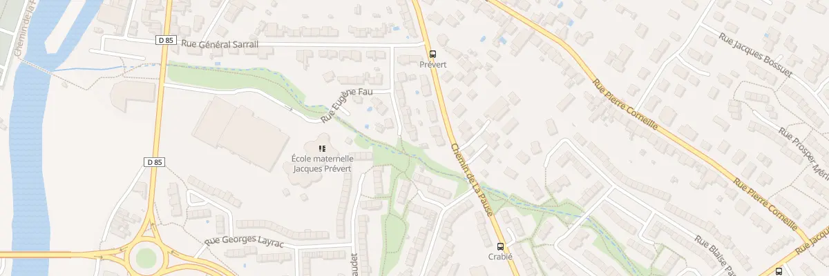 Plan du 17 Rue Branly à Castres