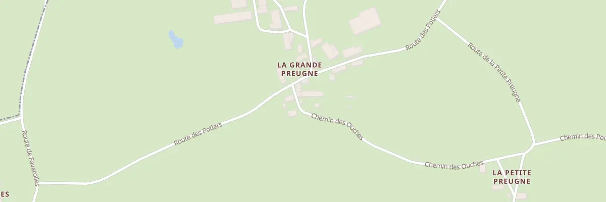 Plan du 412 Che des Ouches à Saint-Jeanvrin