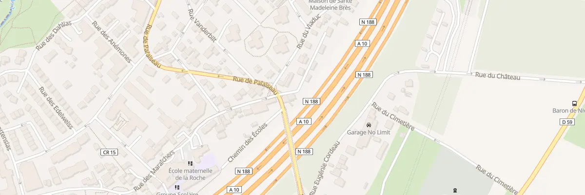Plan du 110 Rue des Maraichers à Villebon-sur-Yvette