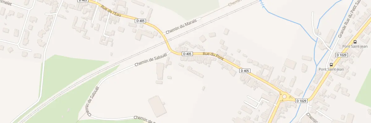 Plan du 4 Rue du Pont à Pont-de-Metz
