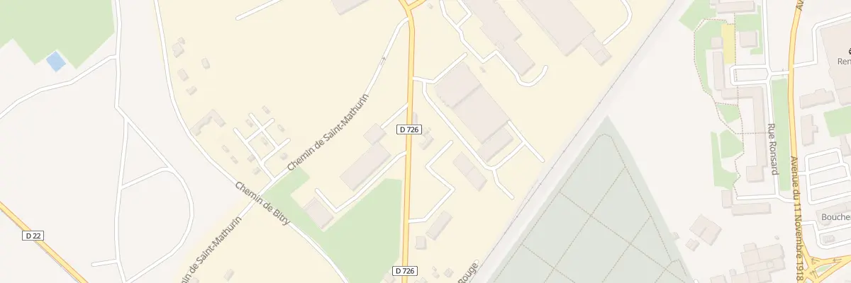 Plan du 20 Rue de Maison Rouge à Pithiviers