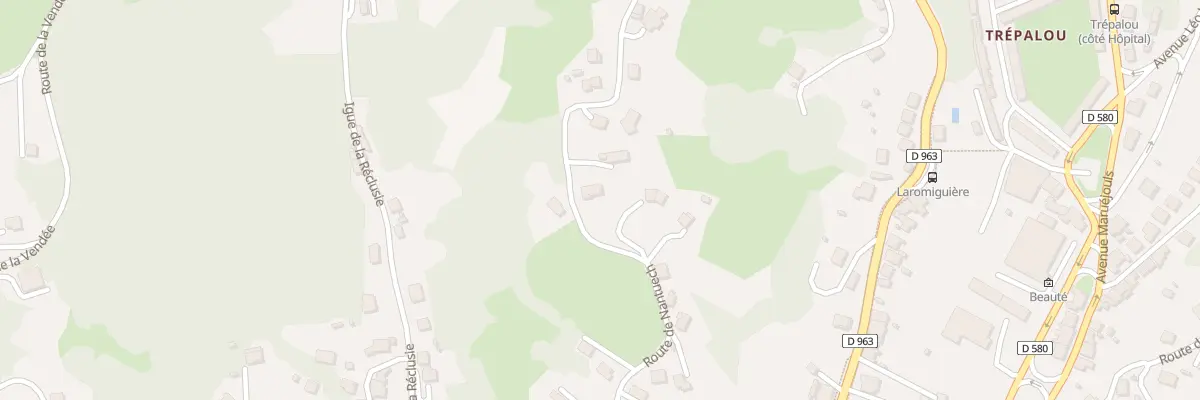 Plan du 480 Rte de Nantuech à Decazeville