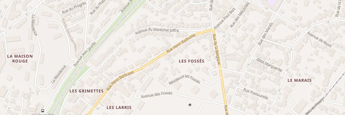 Plan du 27B Rue Henri Barbusse à Meudon