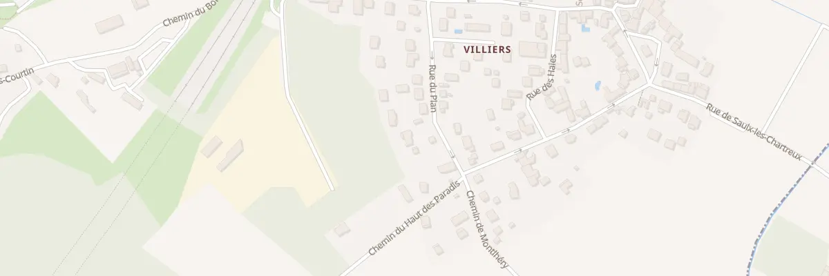 Plan du 18 Rue du Plan à Villebon-sur-Yvette