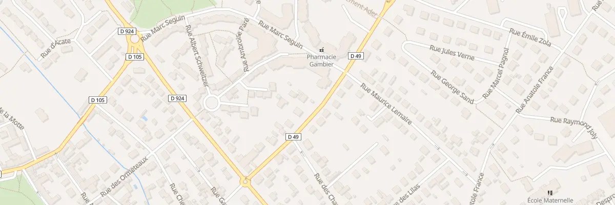 Plan du 341 Rue de Neuilly-en-thelle à Chambly