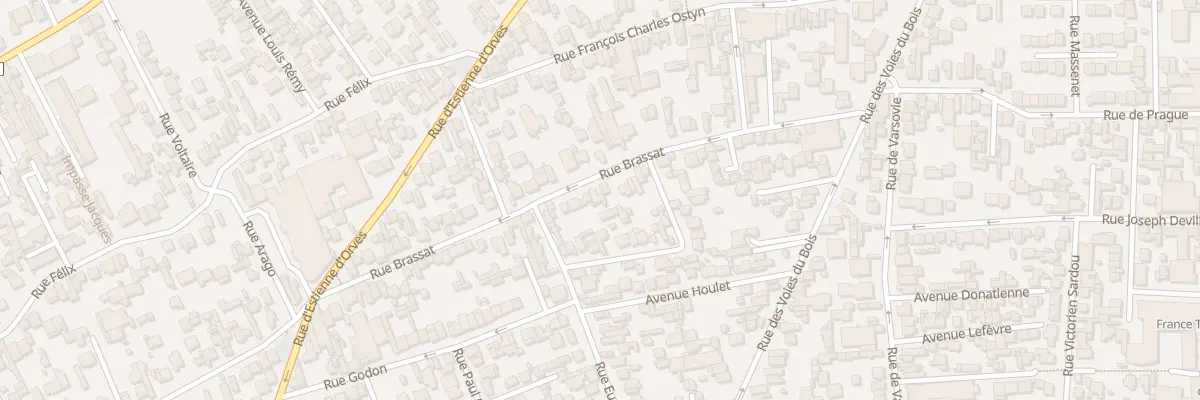 Plan du 39 Rue Brassat à Colombes