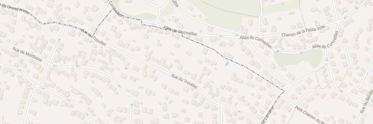 Plan du 36 Rue du Trouillet à Argenteuil