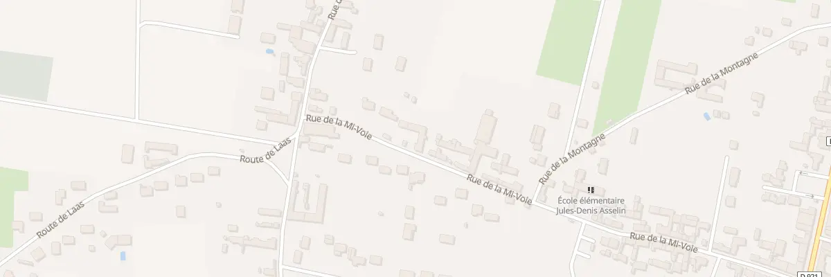 Plan du 46 Rue de la Mi-Voie à Ascoux