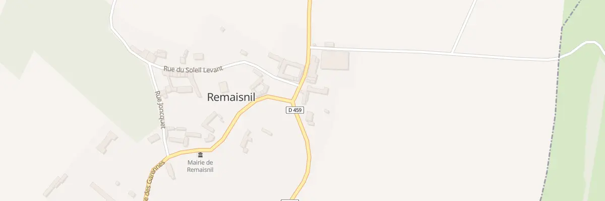 Plan du 4 Rue du Jeu de Paume à Remaisnil
