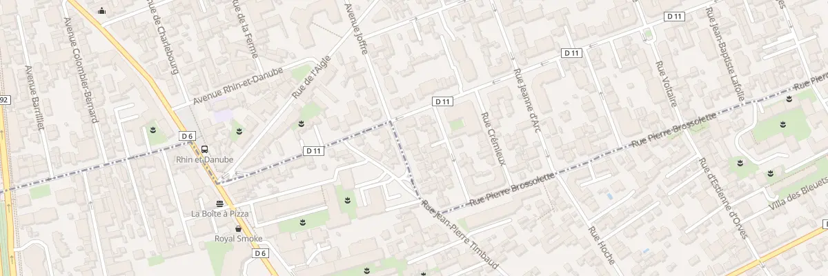 Plan du 65 Av Joffre à La Garenne-Colombes