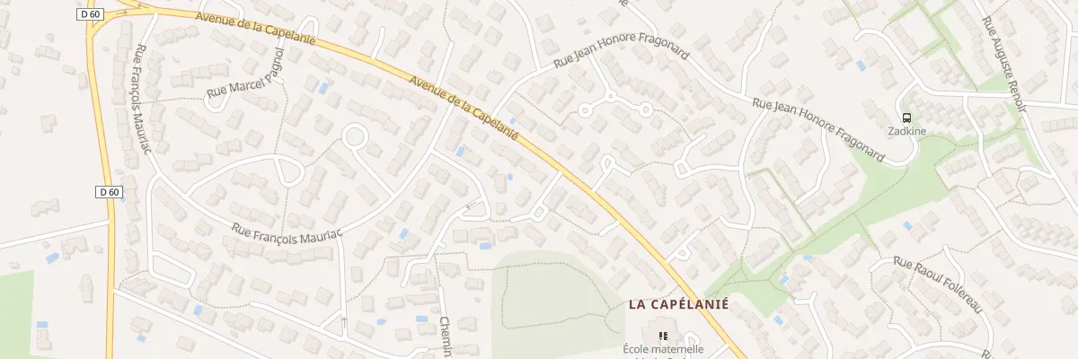 Plan du 50 Av de la Capélanié à Castres