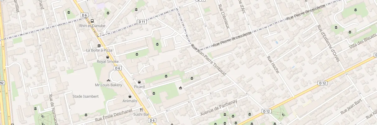 Plan du 155 Rue Jp Timbaud à Courbevoie