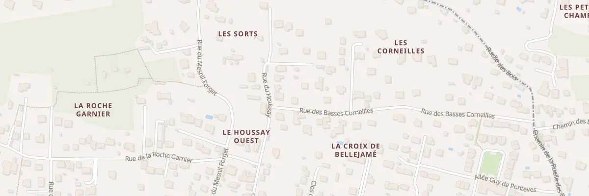 Plan du 1 Rue des Basses Corneilles à Marcoussis