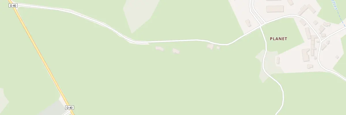 Plan du 2 Planet à Saint-Alpinien