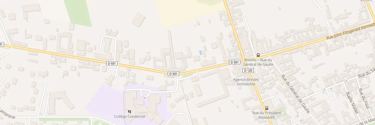 Plan du 18 Rue du Petit Chantilly à Bresles
