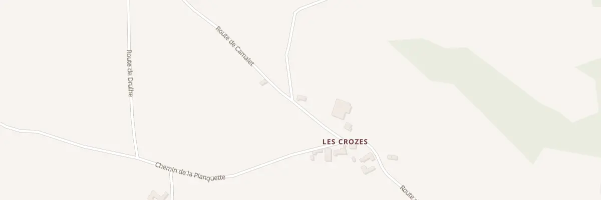 Plan du 5070 Les Crozes à Tayrac