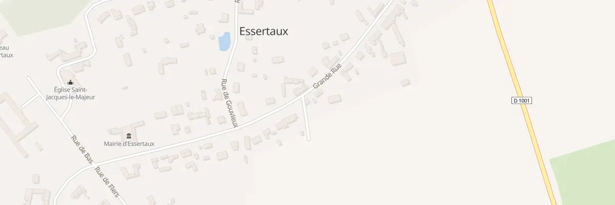 Plan du 26 Gr Grande Rue à Essertaux
