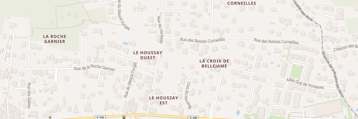 Plan du 2B Rue des Basses Corneilles à Marcoussis