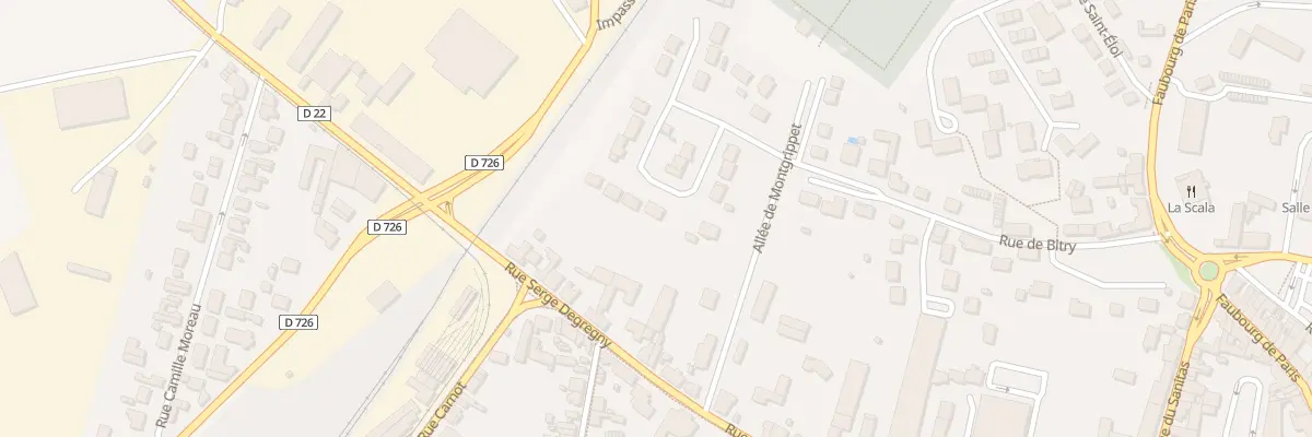 Plan du 11 Rue des Acacias à Pithiviers