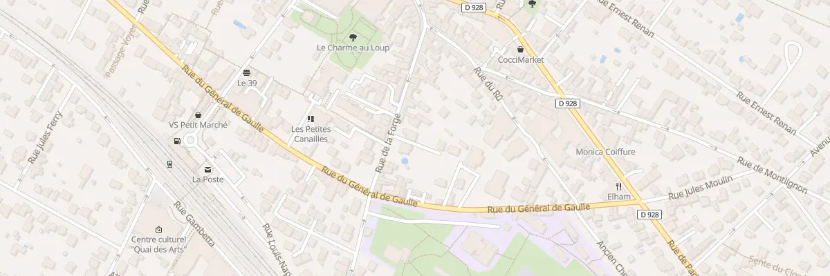 Plan du 37B Rue de la Forge à Saint-Leu-la-Forêt